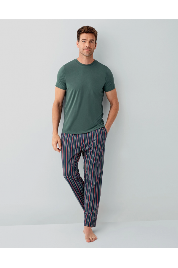 Arnetta 3680-S Erkek Kısa Kol Pijama Takımı