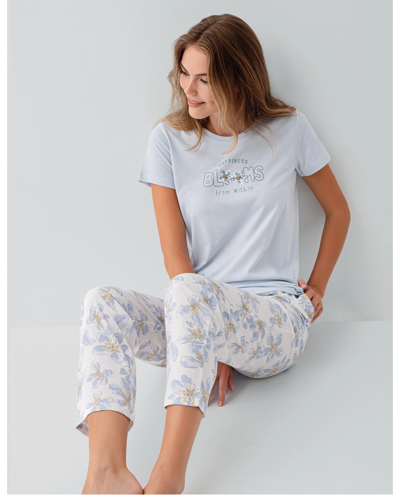 Arnetta 3622-S Kısa Kol Pijama Takımı