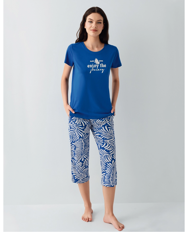 Arnetta 3604-S Kadın Kapri Takım Somersan Giyim | Kadın, Erkek ve Çocuk Moda