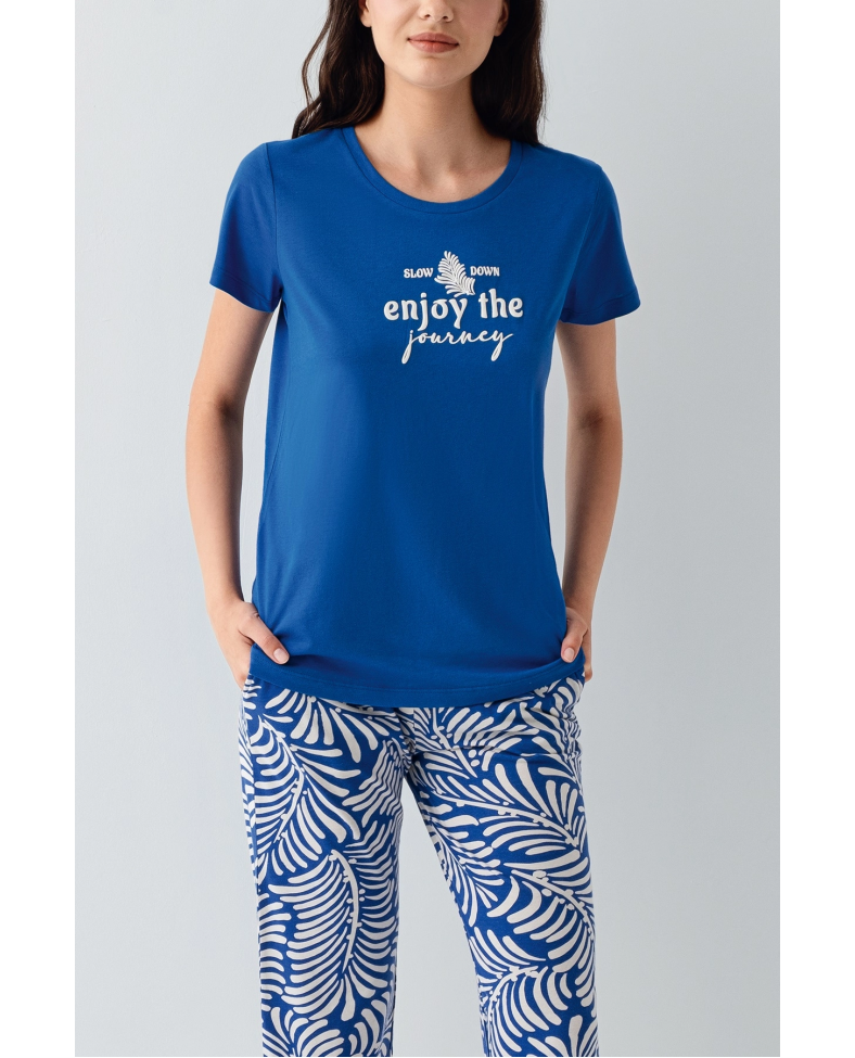 Arnetta 3604-S Kadın Kapri Takım Somersan Giyim | Kadın, Erkek ve Çocuk Moda