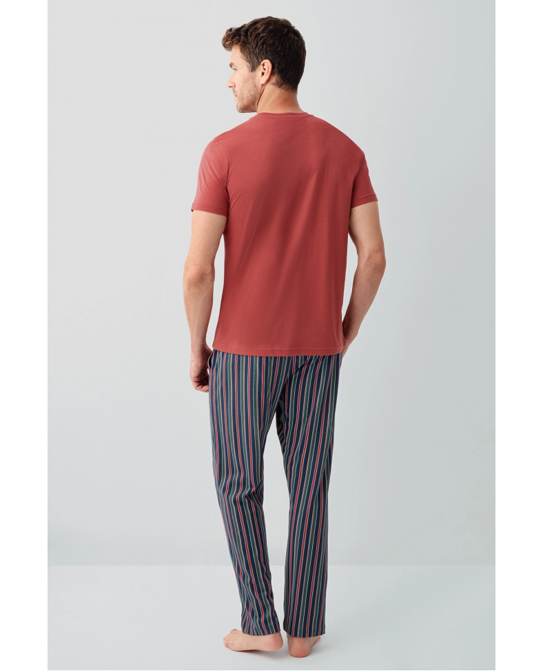 Arnetta 3680-S Erkek Kısa Kol Pijama Takımı