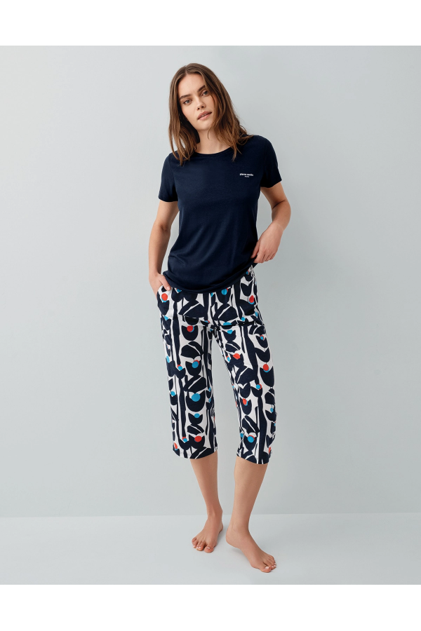 Pierre Cardin 9161-S Kısa Kol Kapri Takım