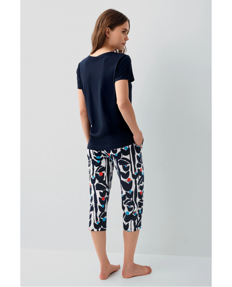 Pierre Cardin 9161-S Kısa Kol Kapri Takım