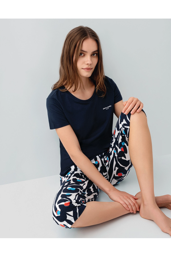 Pierre Cardin 9161-S Kısa Kol Kapri Takım