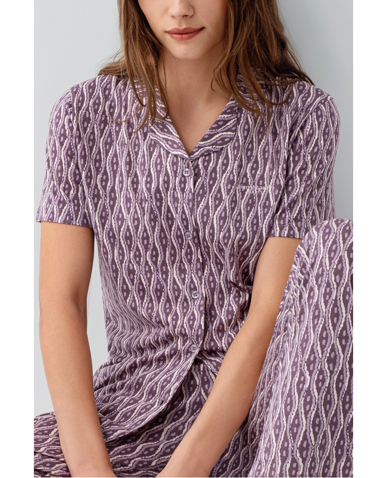 Pierre Cardin 9184-S Kadın Gömlek Pijama Takım