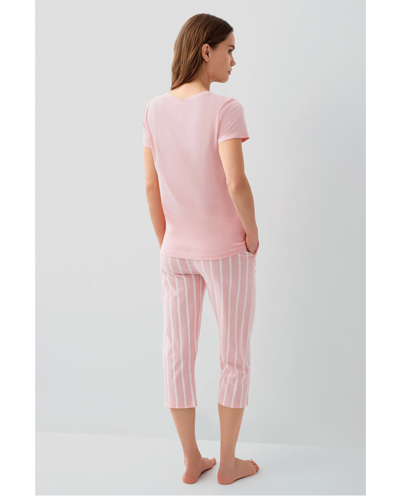 Pierre Cardin 9151-S Kısa Kol Kapri Takım