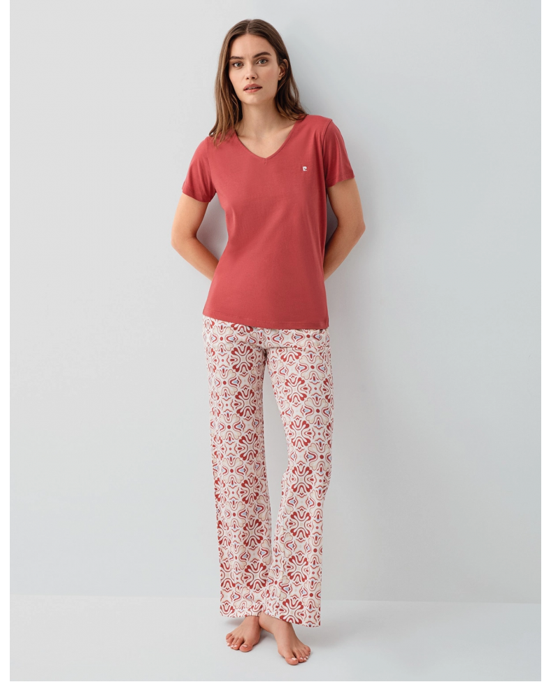 Pierre Cardin 9195-X Kadın Kısa Kol Pijama Takımı