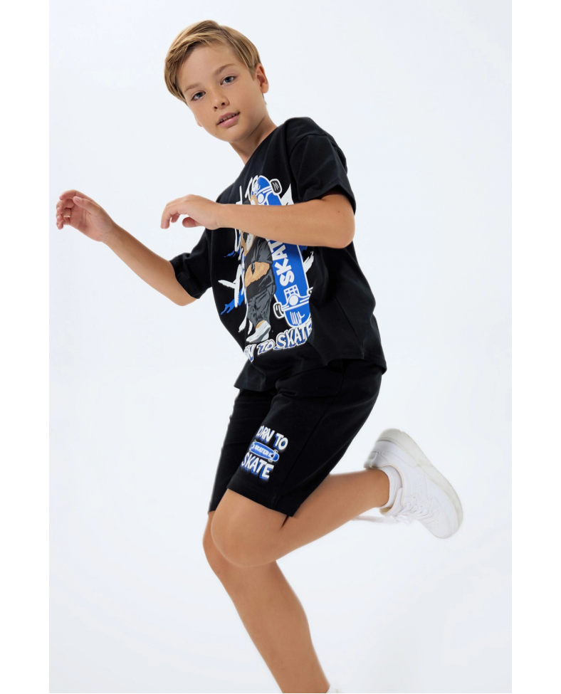 RolyPoly 3733-G Erkek Garson Bermuda Takım