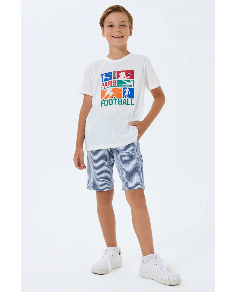 RolyPoly 3755-G Erkek Çocuk Bermuda Takım