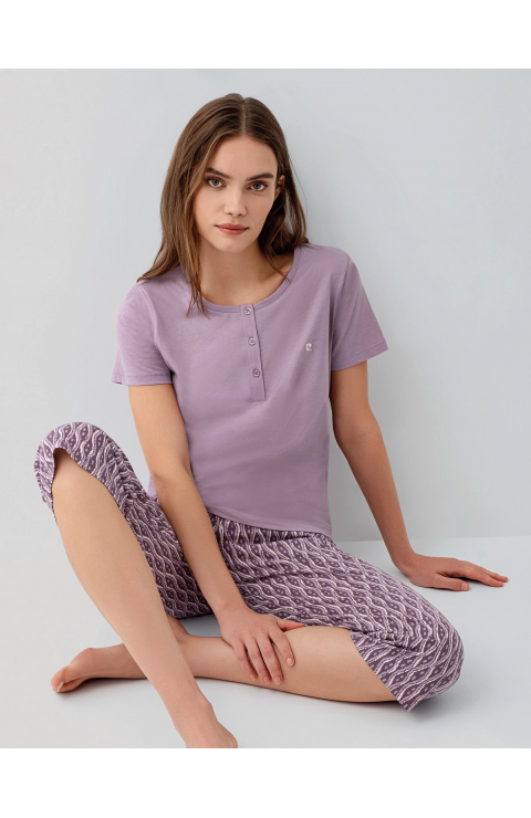 Pierre Cardin 9183-X Kadın Kapri İkili Takım