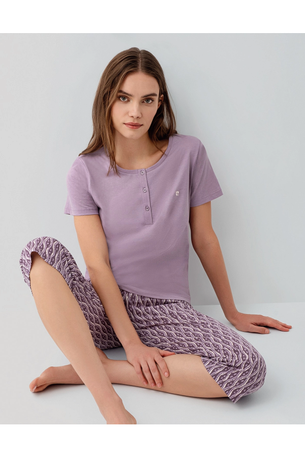 Pierre Cardin 9183-X Kadın Kapri İkili Takım