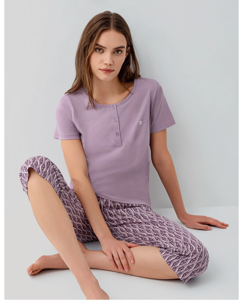 Pierre Cardin 9183-X Kadın Kapri İkili Takım