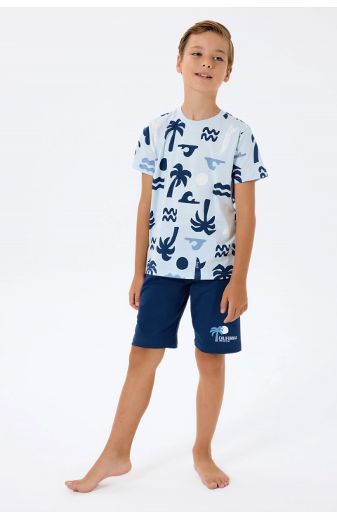 RolyPoly 3754-G Erkek Çocuk Bermuda Takım