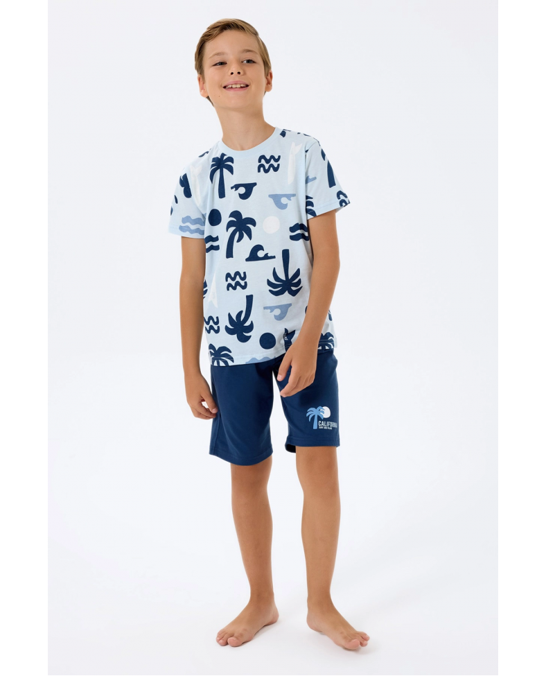 RolyPoly 3754-G Erkek Çocuk Bermuda Takım