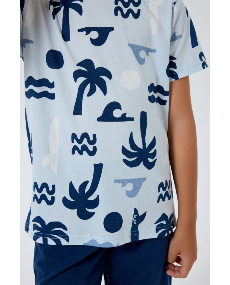 RolyPoly 3754-G Erkek Çocuk Bermuda Takım