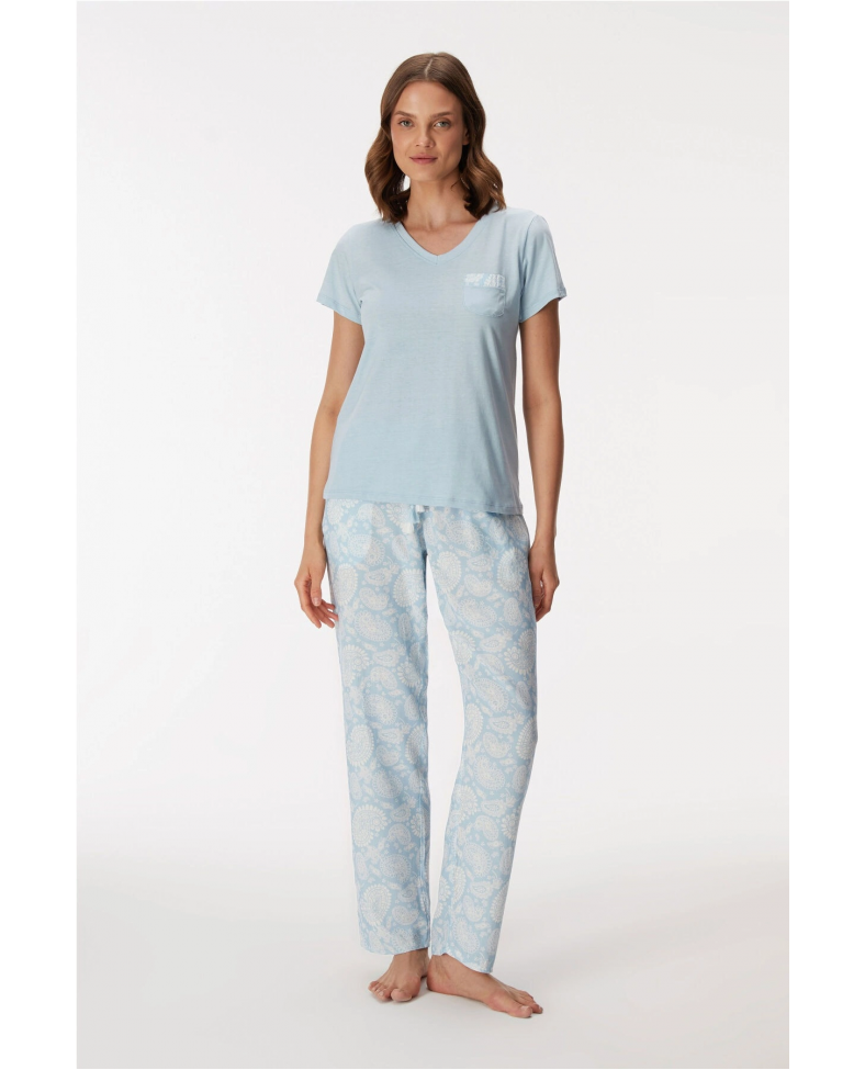 Anıl 11351 Kadın T-Shirt Ve Pantalon Takım