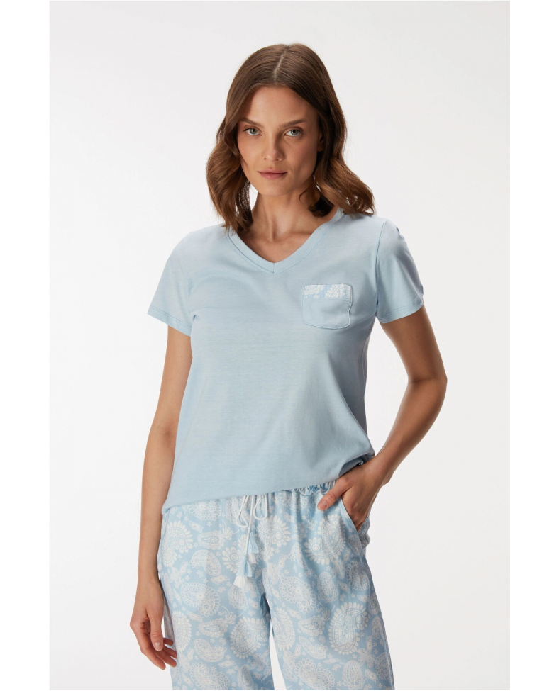 Anıl 11351 Kadın T-Shirt Ve Pantalon Takım