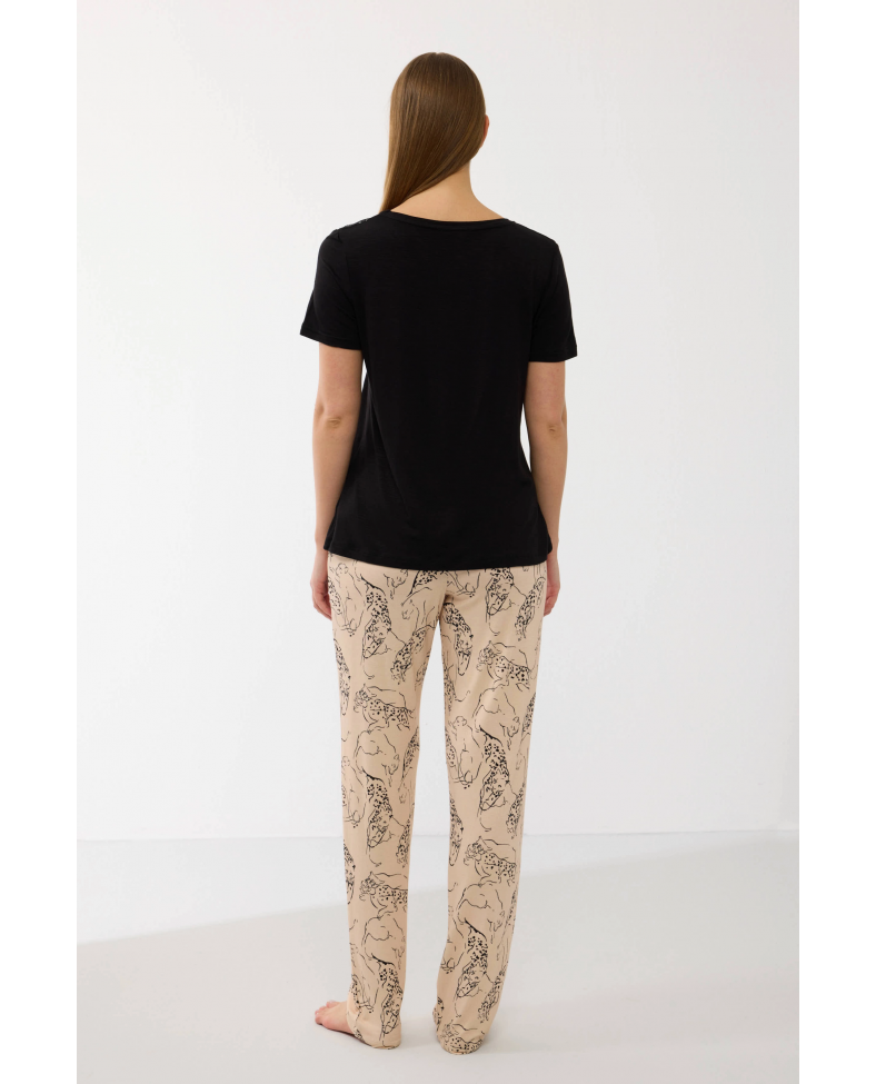 Anıl 11650 Kadın T-Shirt Ve Pantalon Takım