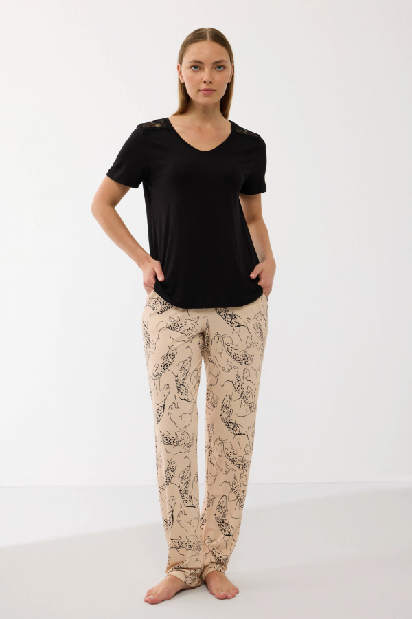 Anıl 11650 Kadın T-Shirt Ve Pantalon Takım