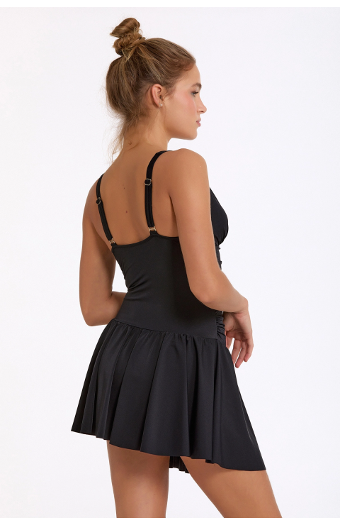 Argento 0233-3001 Kadın Nadide Elbiseli Mayo