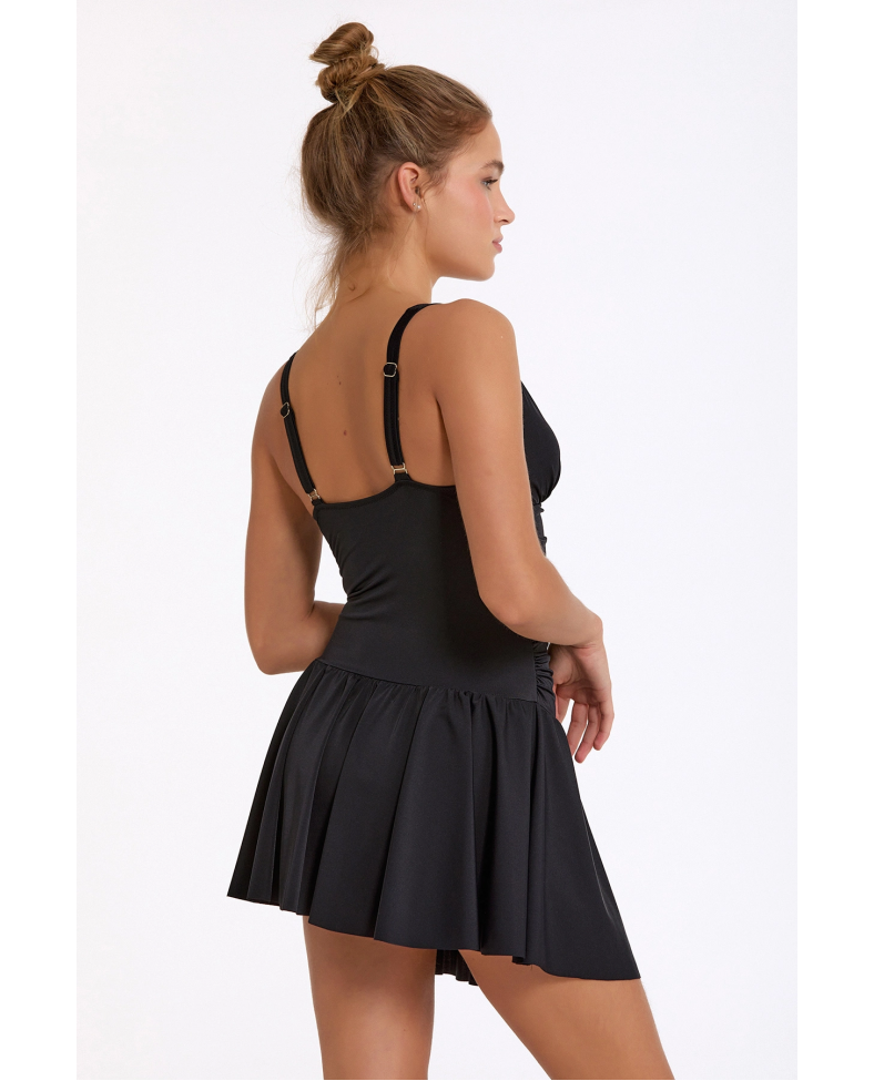 Argento 0233-3001 Kadın Nadide Elbiseli Mayo