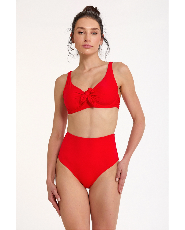 Argento 1475-3028 Kadın Fiyonklu Bikini Takımı Somersan Giyim | Kadın, Erkek ve Çocuk Moda