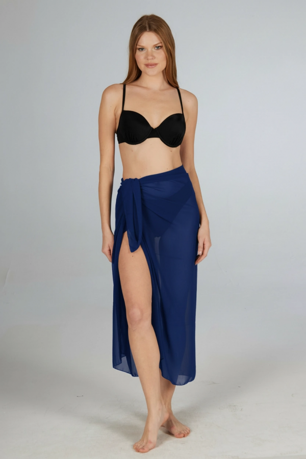 Estiva 6000 Kadın Düz Şifon Pareo