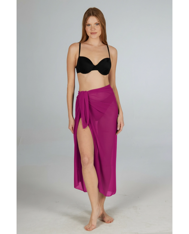 Estiva 6000 Kadın Düz Şifon Pareo