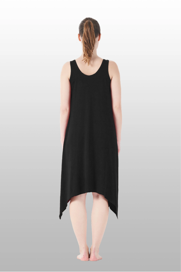 Estiva 25233 Kadın Likra Viskon Askılı  Midi Gecelik