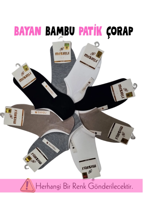 Mısırlı 72350 Bayan Bambu Çetik Çorap