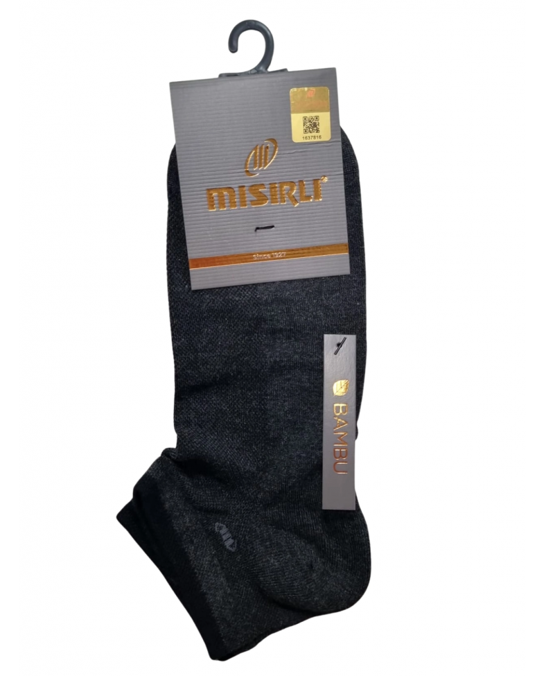 Mısırlı 62208 Erkek Bambu Patik Çorap