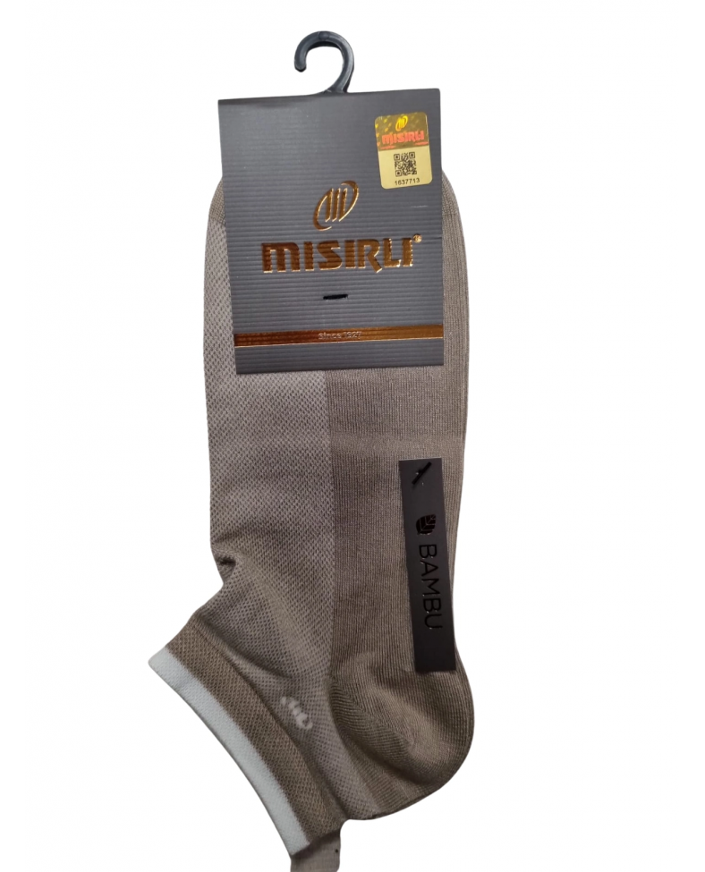 Mısırlı 62208 Erkek Bambu Patik Çorap