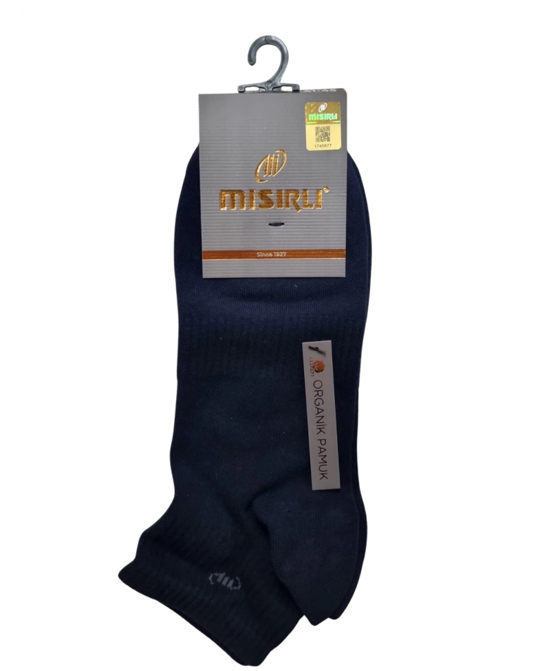 Mısırlı 60210 Erkek Organik Pamuk Patik Çorap