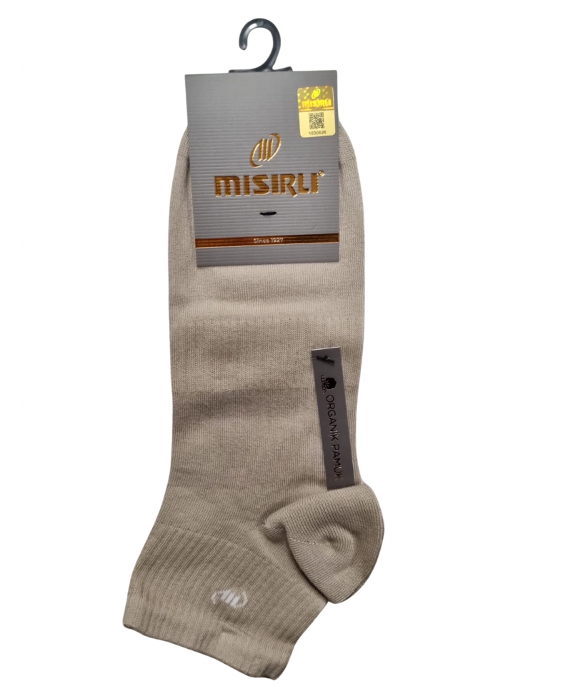Mısırlı 60210 Erkek Organik Pamuk Patik Çorap