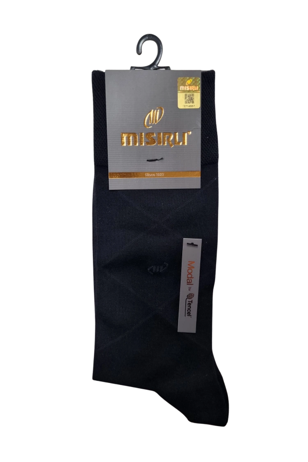 Mısırlı 61052 Erkek Modal Tencel Desenli Soket Çorap
