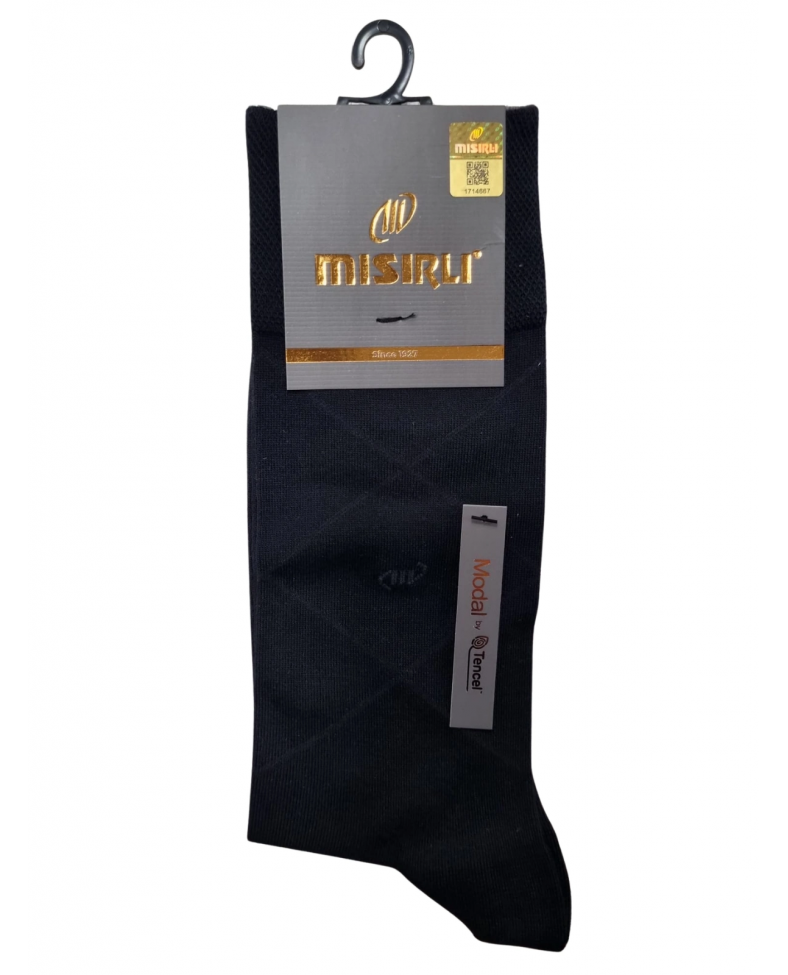 Mısırlı 61052 Erkek Modal Tencel Desenli Soket Çorap