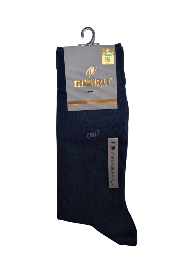 Mısırlı 60070 Erkek Organik Pamuk Soket Çorap
