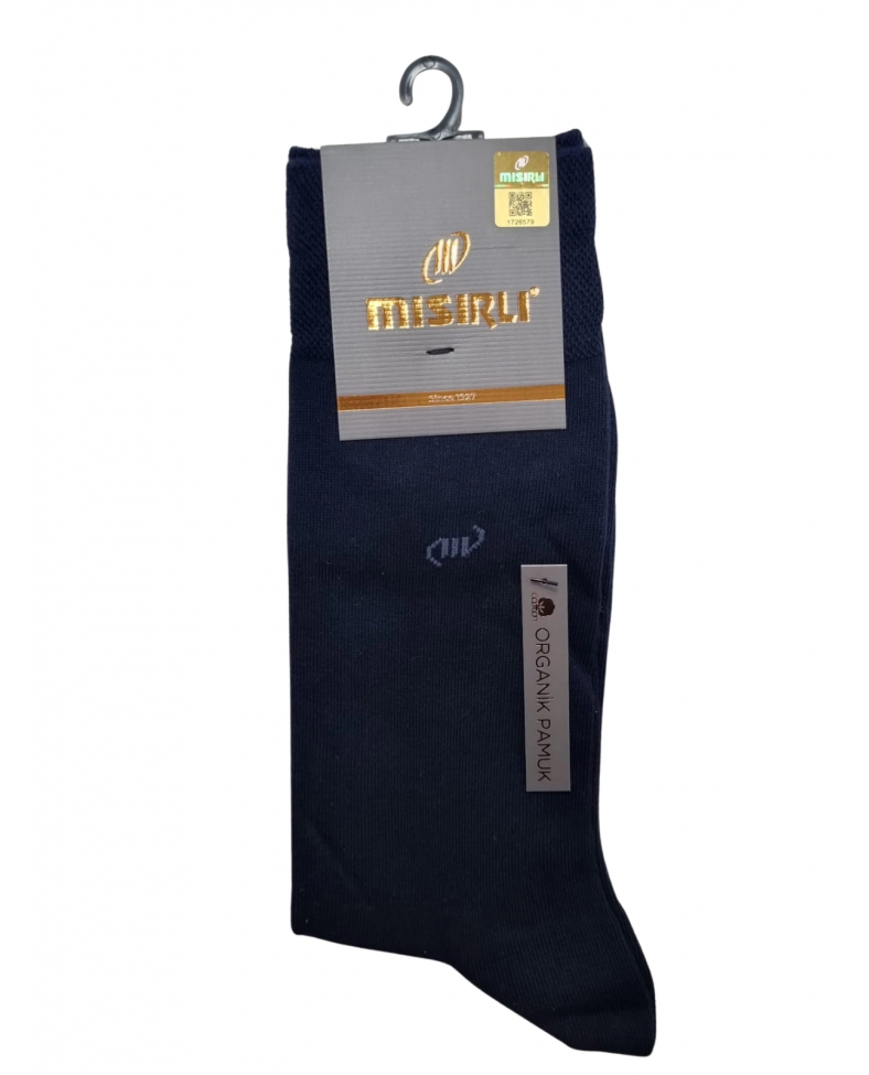 Mısırlı 60070 Erkek Organik Pamuk Soket Çorap