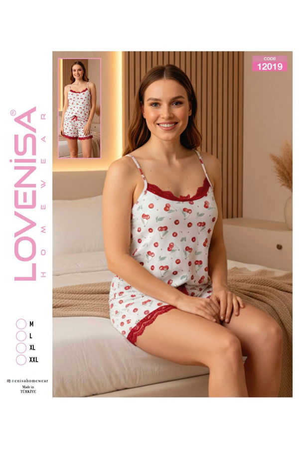 Lovenisa 12019 Kadın Şortlu Takım