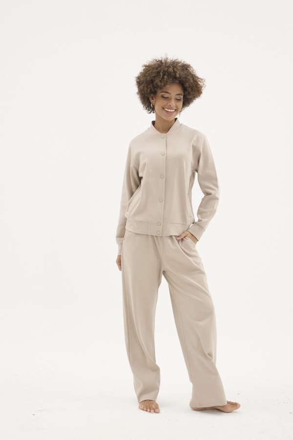 Kocabey 7219K Kadın Çıtçıtlı Eşofman Takımı