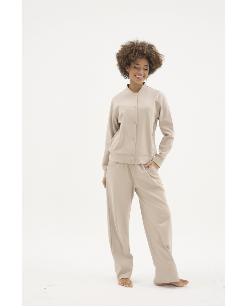 Kocabey 7219K Kadın Çıtçıtlı Eşofman Takımı