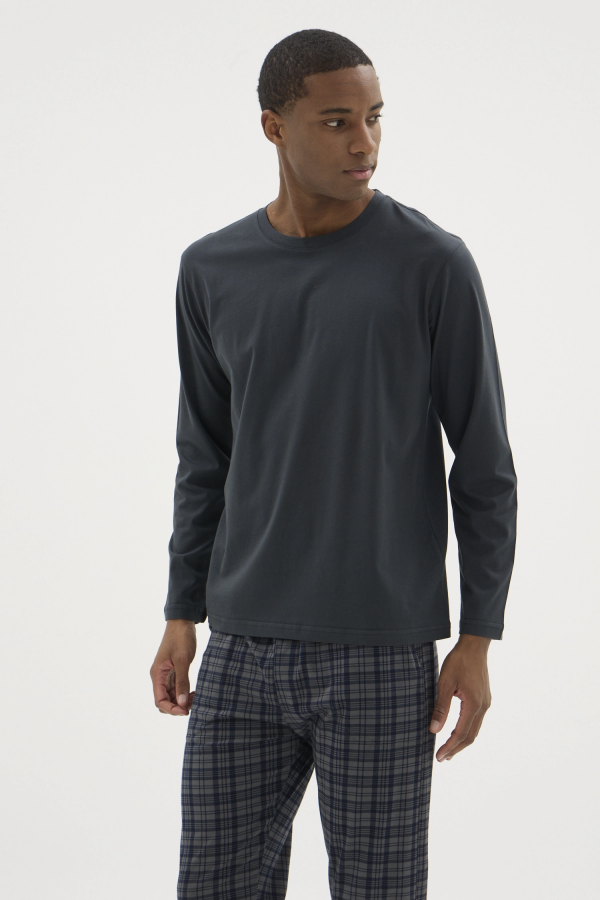 Kocabey 9273 Erkek  O Yaka Pijama Takımı