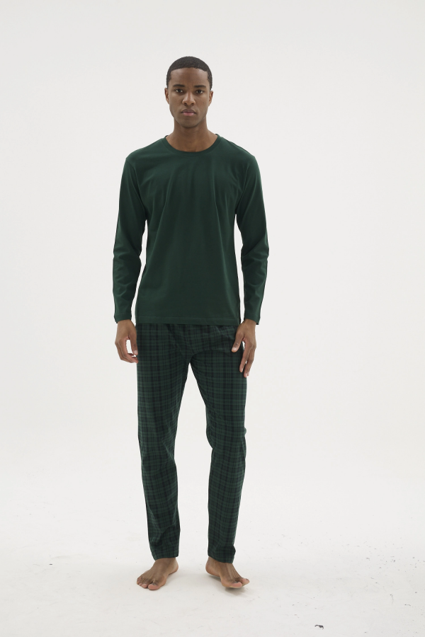 Kocabey 9273 Erkek  O Yaka Pijama Takımı