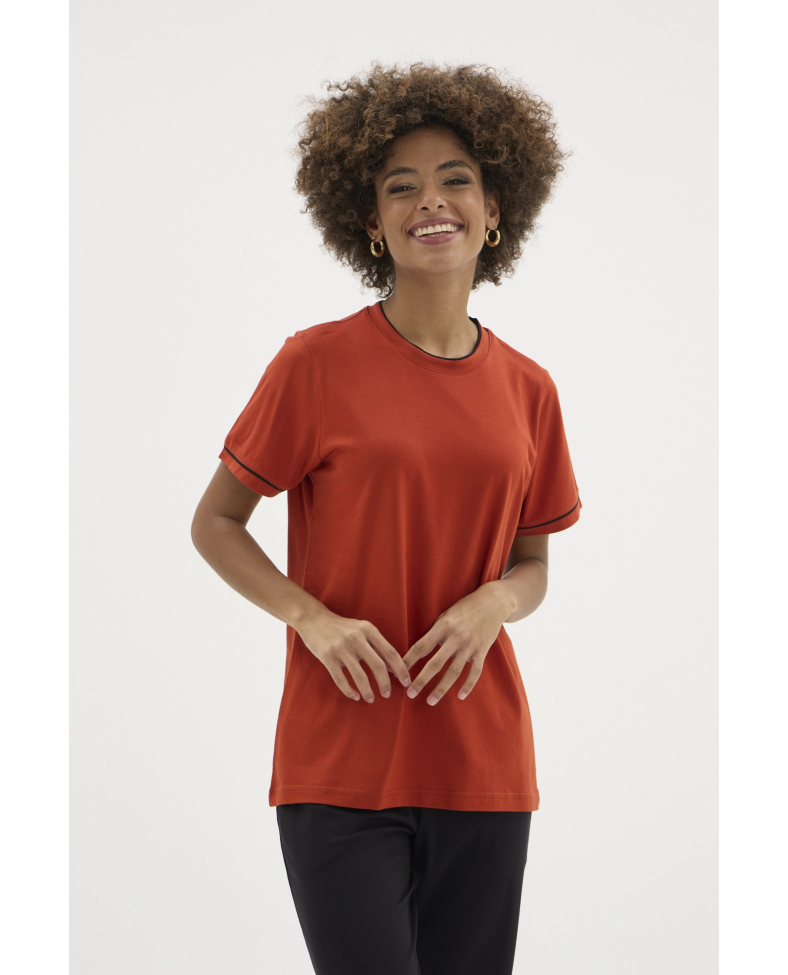 Kocabey KKT-26156K Kadın O Yaka Pijama Takımı