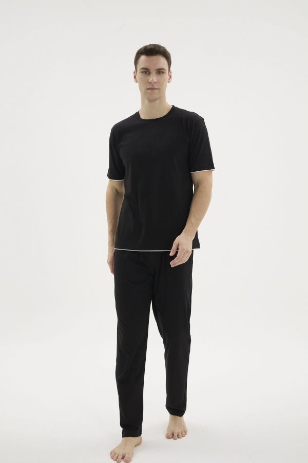 Kocabey 9605 Erkek O Yaka Biyeli 3'lü Takım