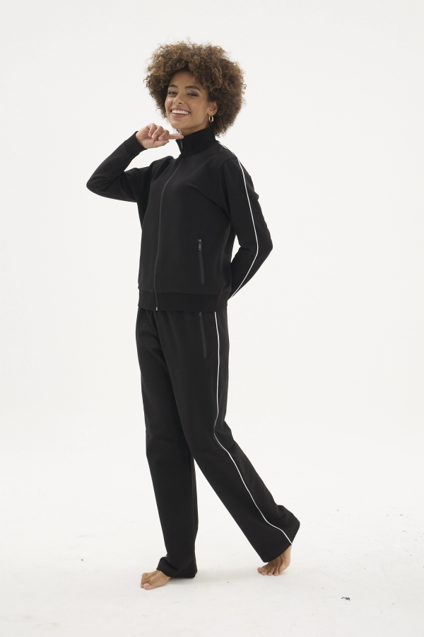 Kocabey 7221K Kadın Fermuarlı Eşofman Takımı