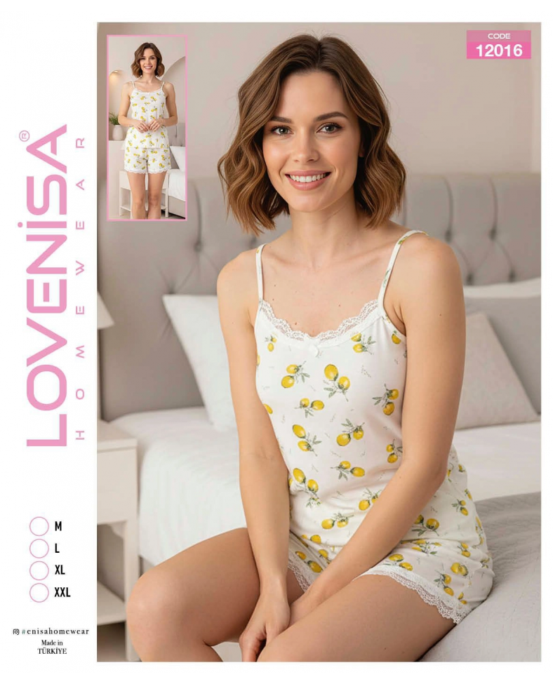 Lovenisa 12016 Kadın Şortlu Takım
