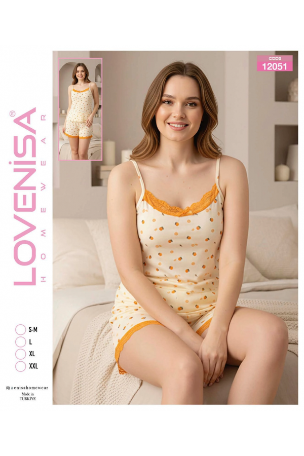 Lovenisa 12051 Kadın Şortlu Takım