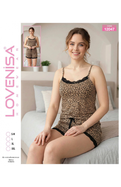 Lovenisa 12047 Kadın Şortlu Takım