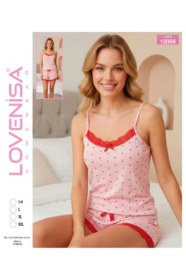 Lovenisa 12056 Kadın Şortlu Takım